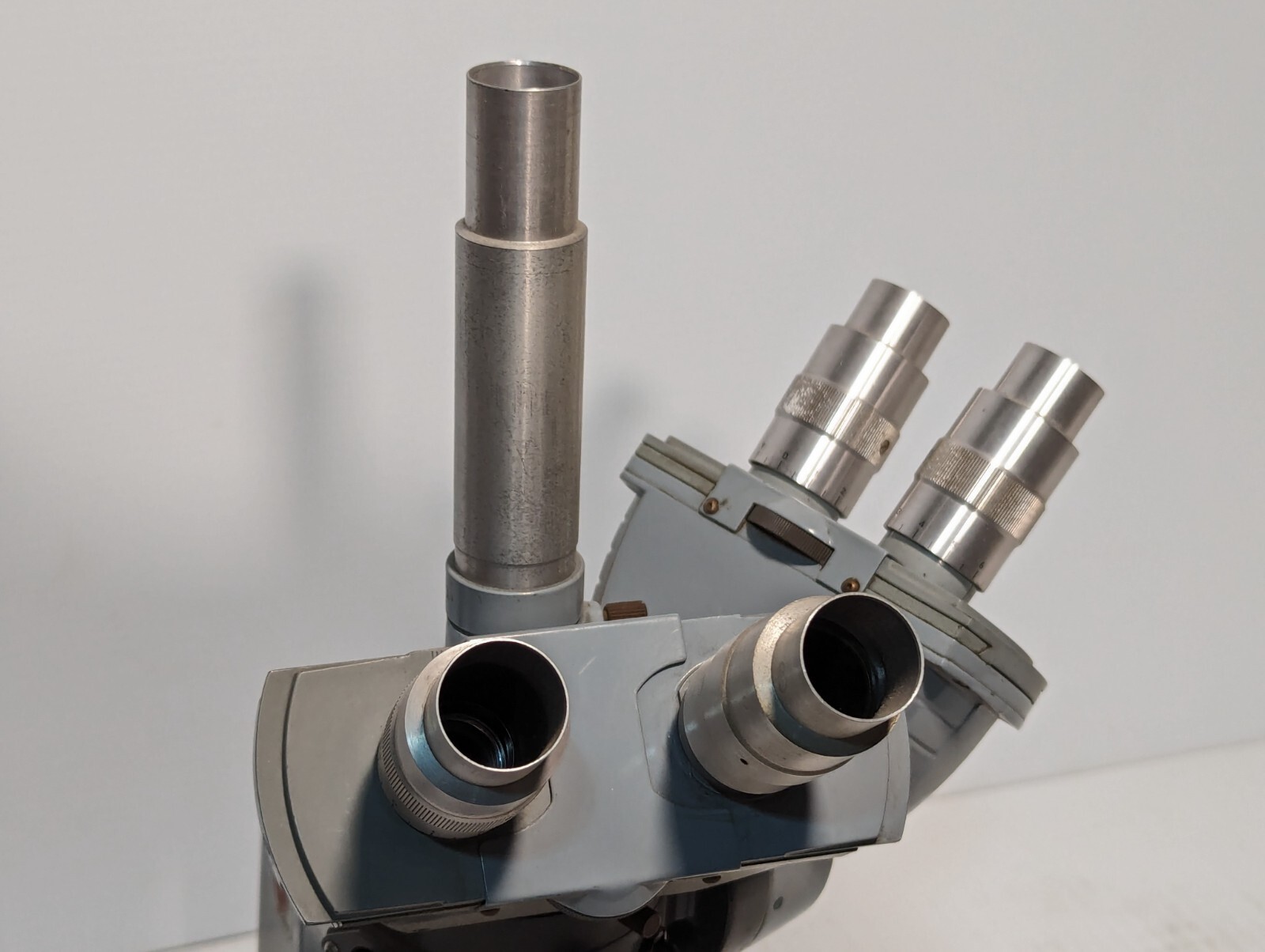 AO Spencer Dual Head Microscope with eyepieces and objective - Free Shipping