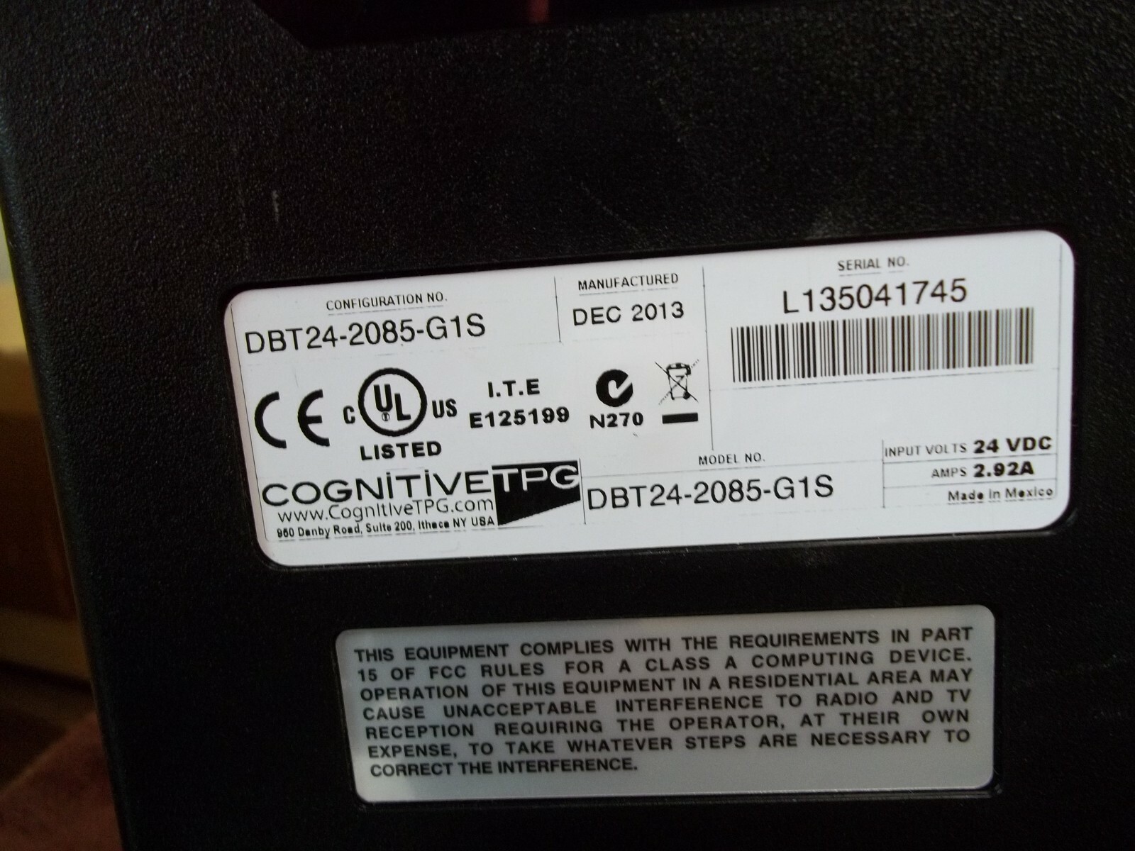DLXi DBT24-2085-G1E