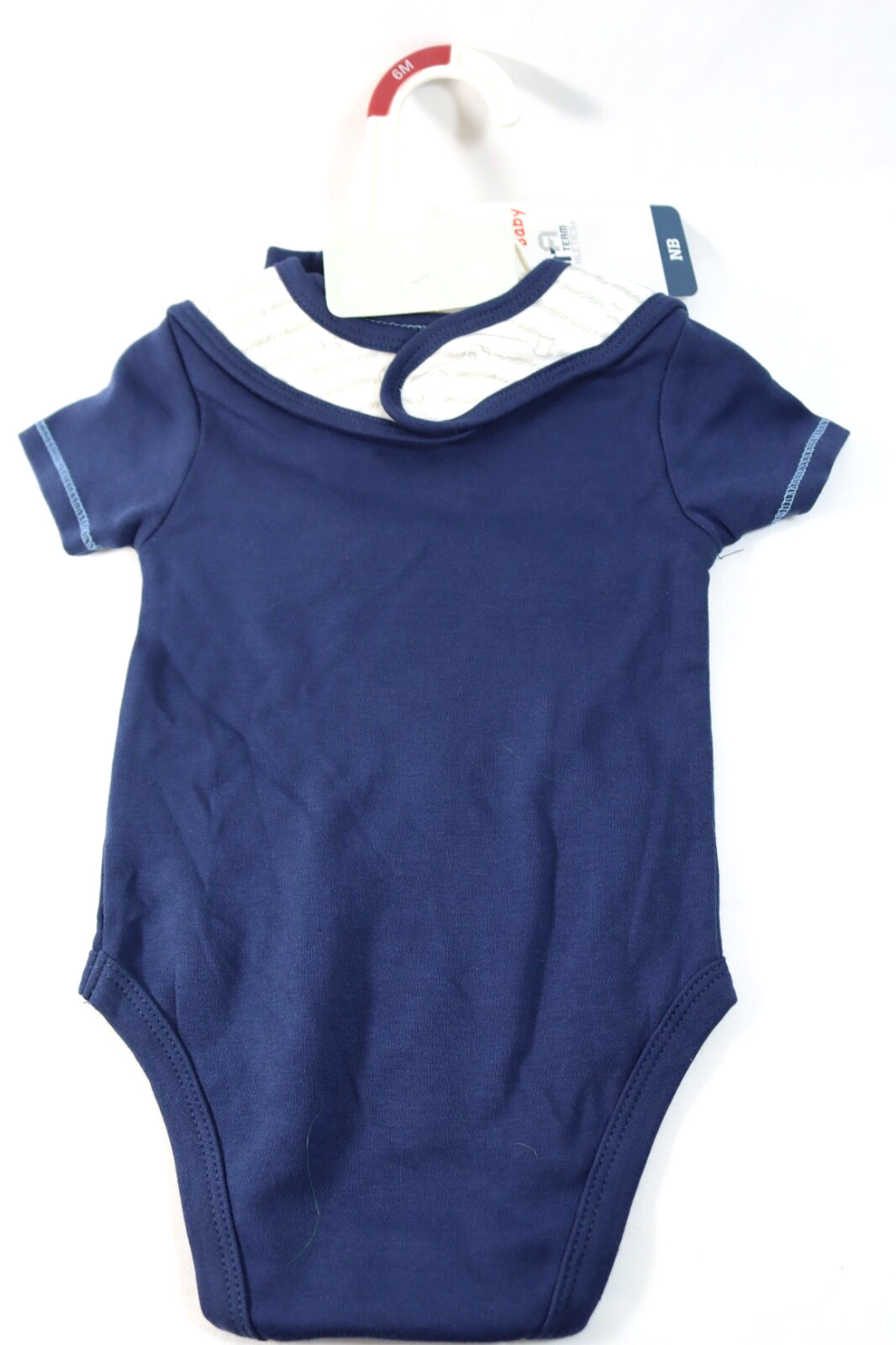 Tampa Bay Rays MLB Baby One Piece, Bib, Booties 3pc Set Infant Newborn 6 mo NWT