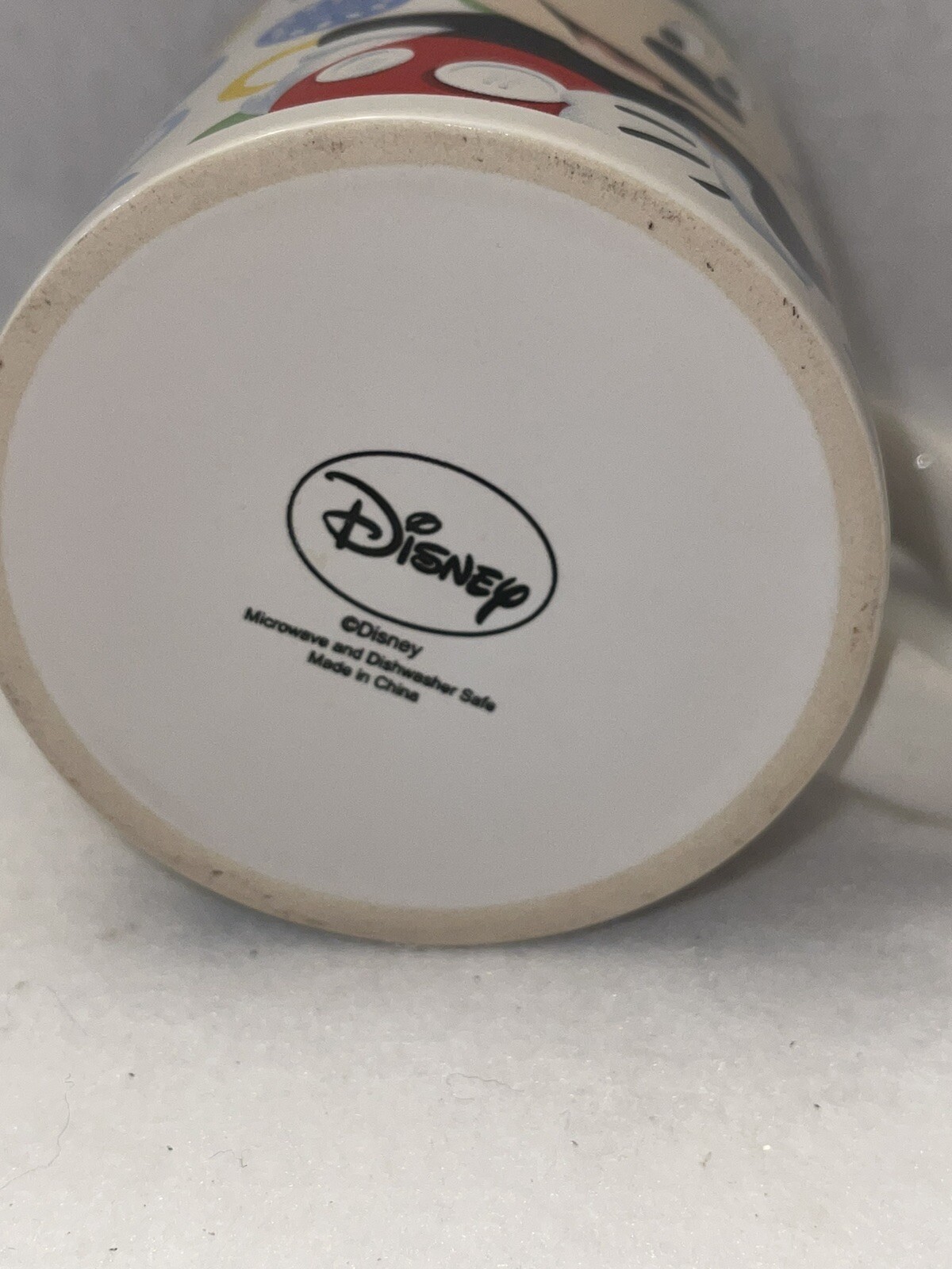 Disney Mickey Mouse “MICKEY” 12 Oz Mug Vintage Disney
