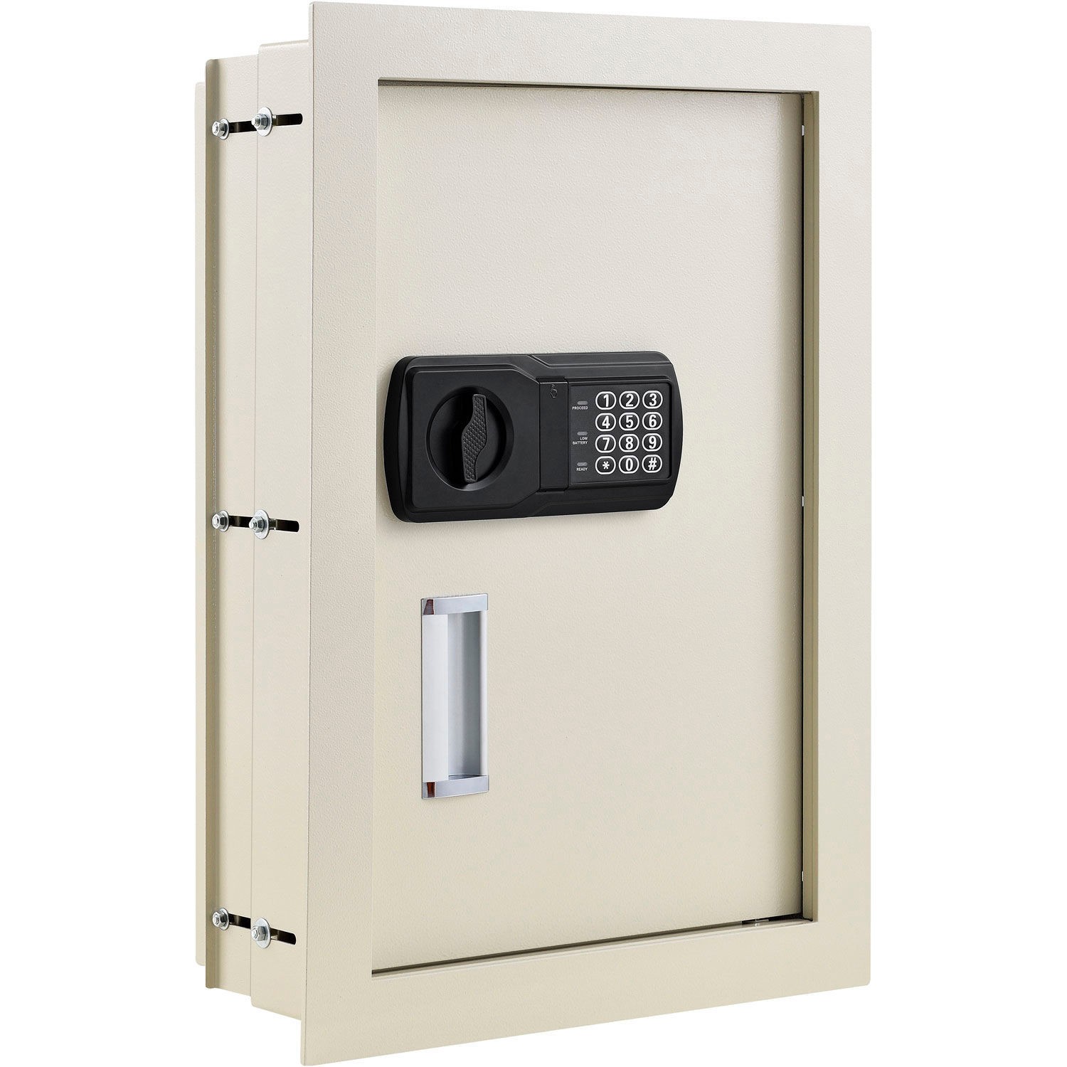 Global Industrial Residential Safes Expandable Depth Wall Safe - 15"W x