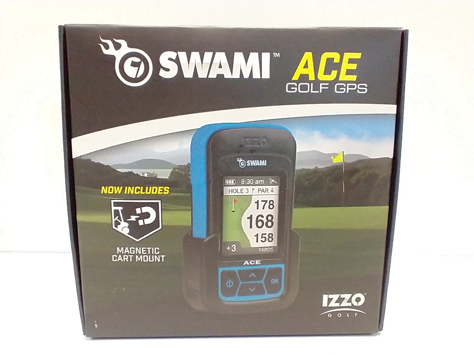 IZZO Swami ACE Golf GPS Rangefinder A25262 - ACE BLUE