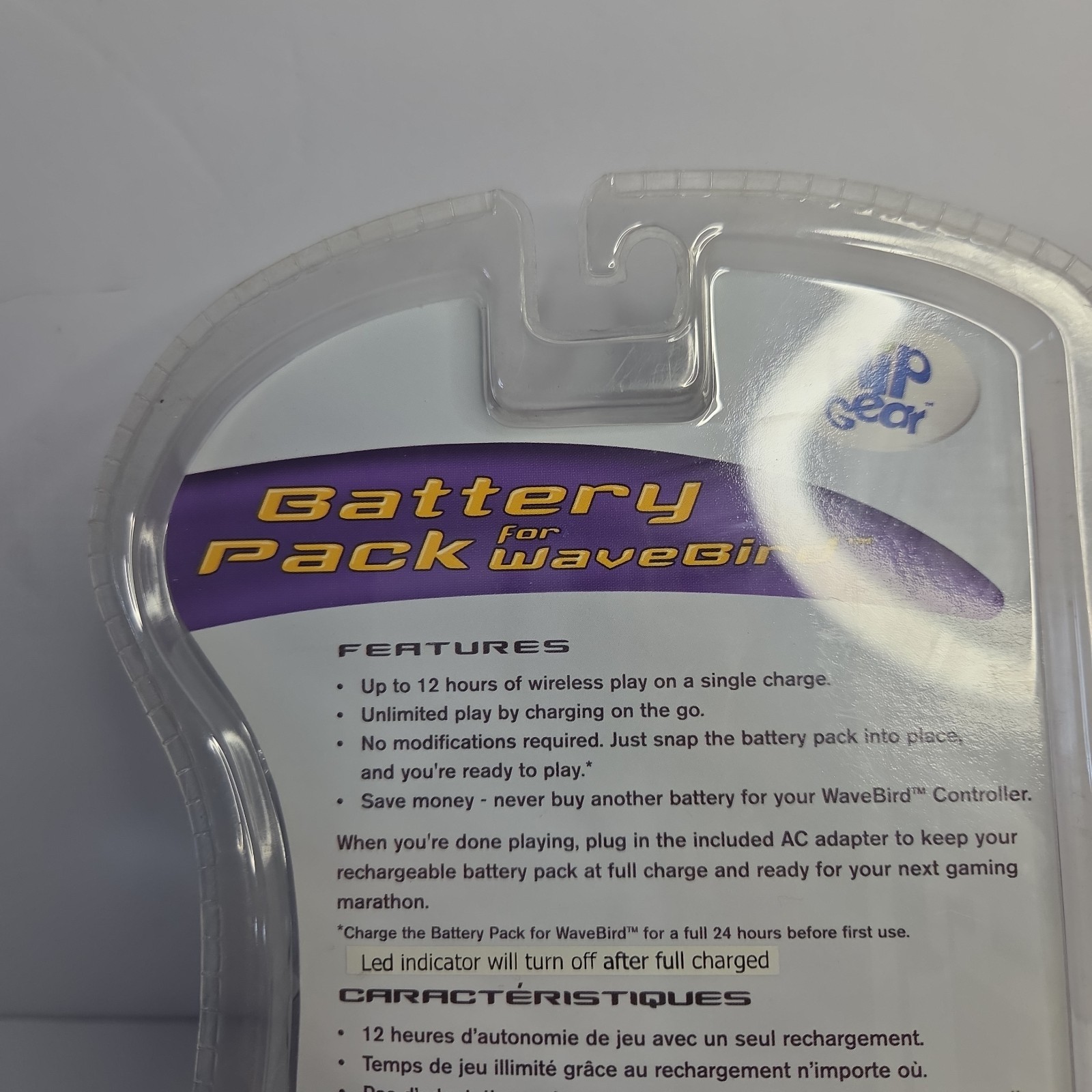 Hip Gear - Battery Pack For GameCube Wavebird - Sealed