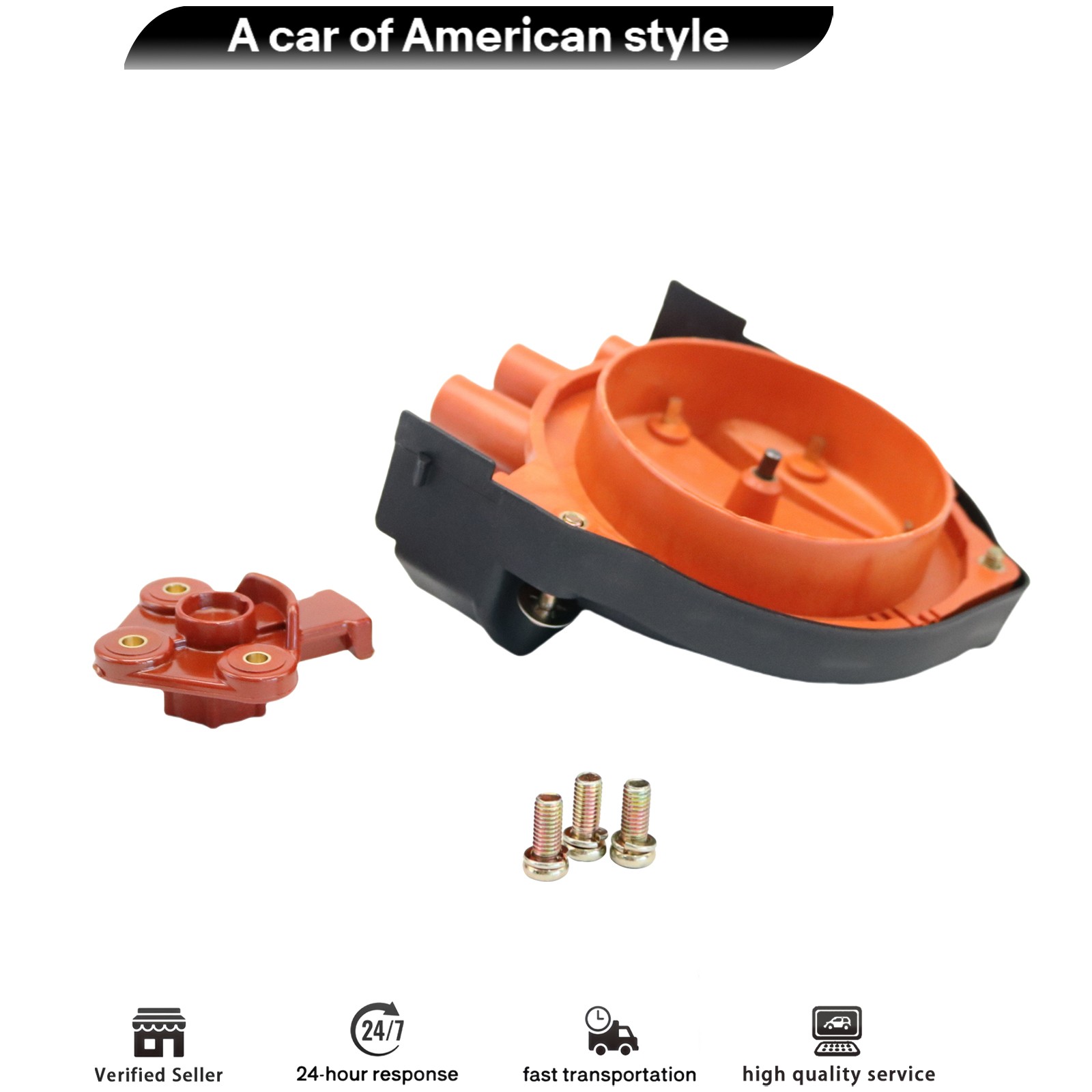 New Distributor Cap & Rotor Fit For BMW E23 E24 E28 E30 E31 E32 12111725070