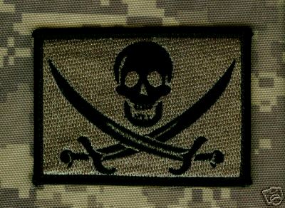 ISAF JSOC SP OPS SEAL SAS JTF2 KSK INFIDEL ODA vêlkrö PATCH: PIRATE CALICO JACK