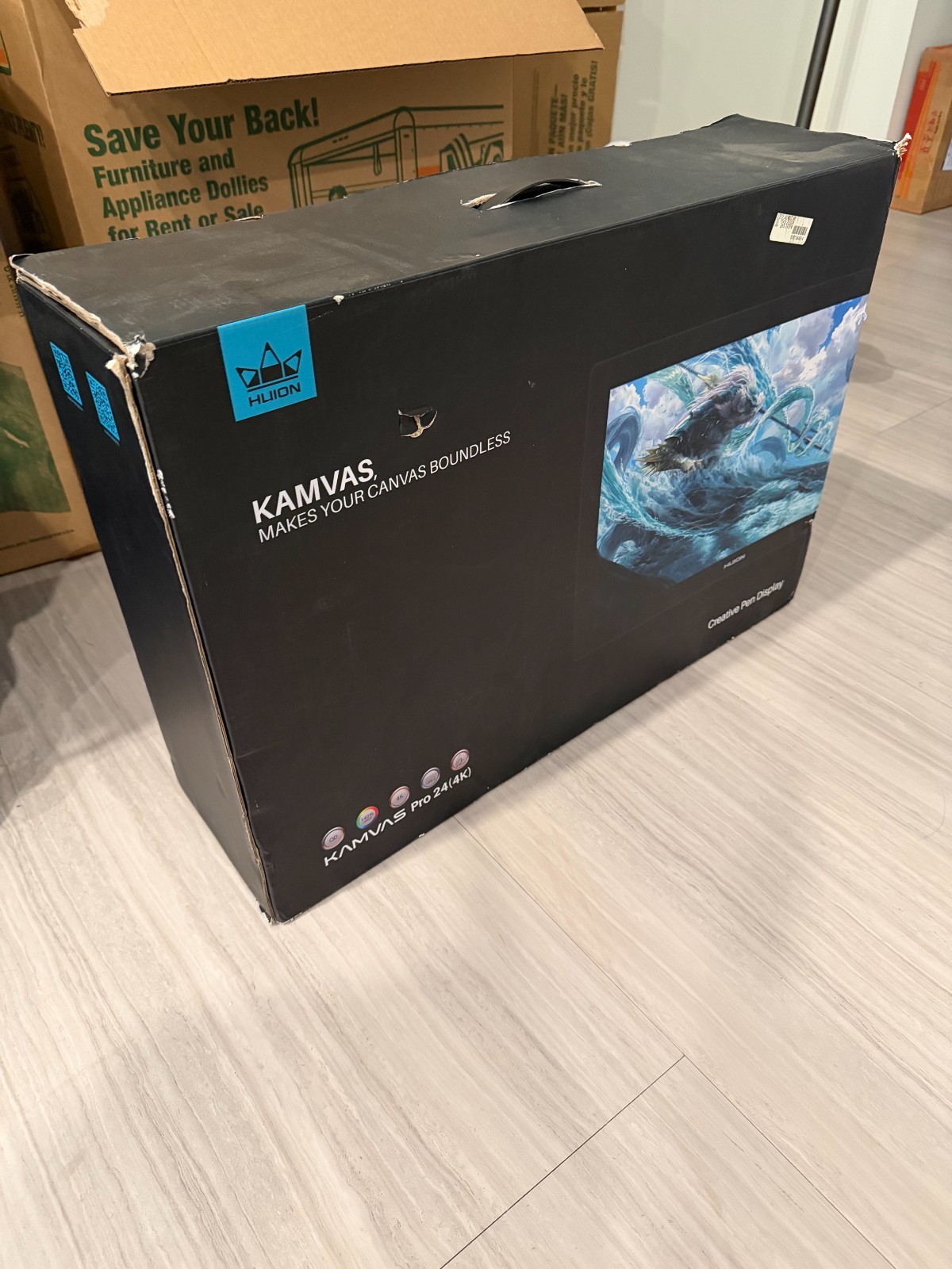 Huion Kamvas Pro 24 (4K) Graphics Drawing Tablet