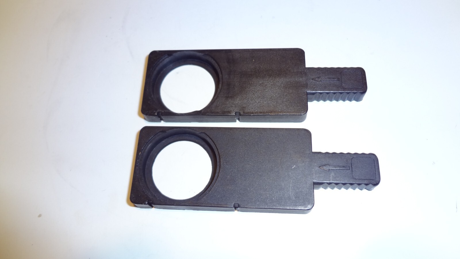 NIKON OPTIPHOT BLANK POL ANALYZER SLIDES (2 EA) ***NEW OLD STOCK***