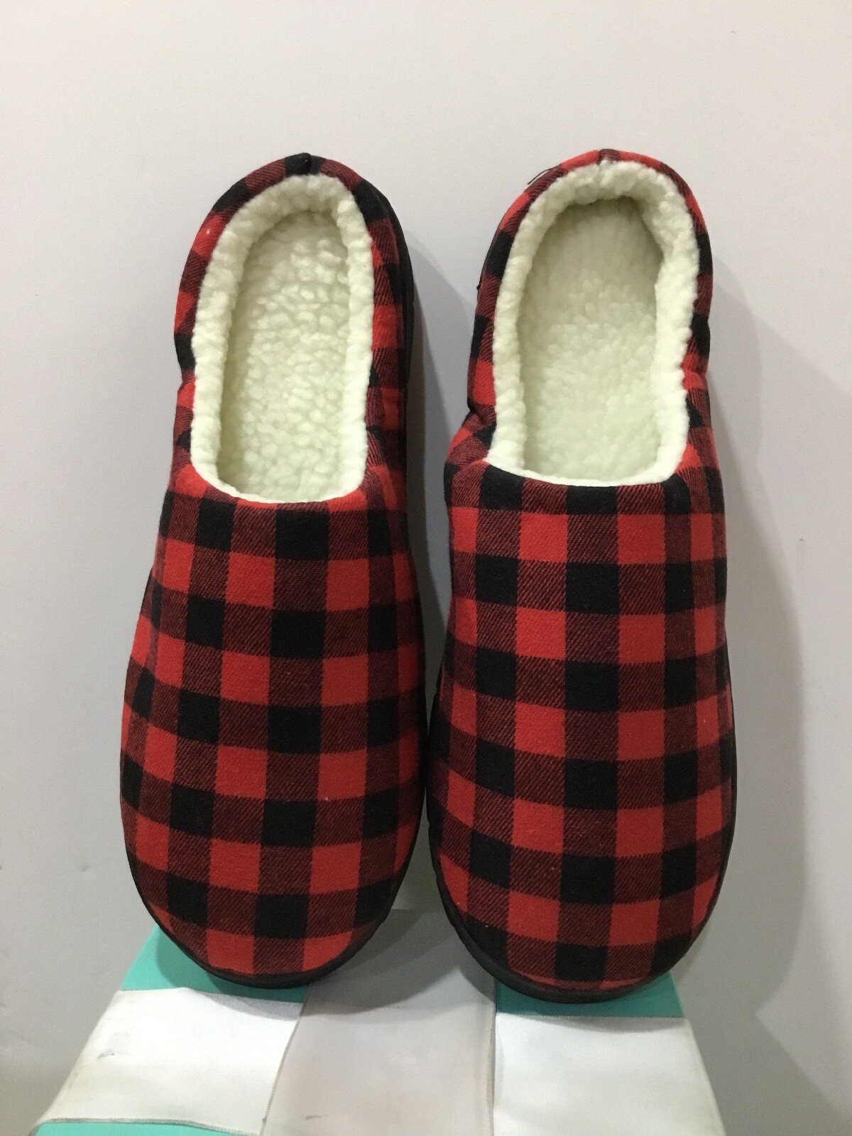 Avon Plaid Classic Studio 1886 Unisex Slipper XL 11-12