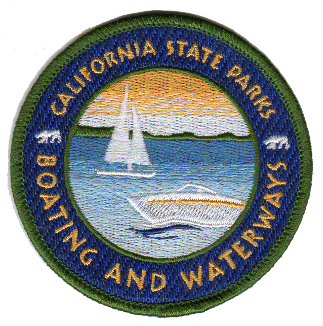 California Boating and Waterways - California State Parks - Logo Patch - 3"