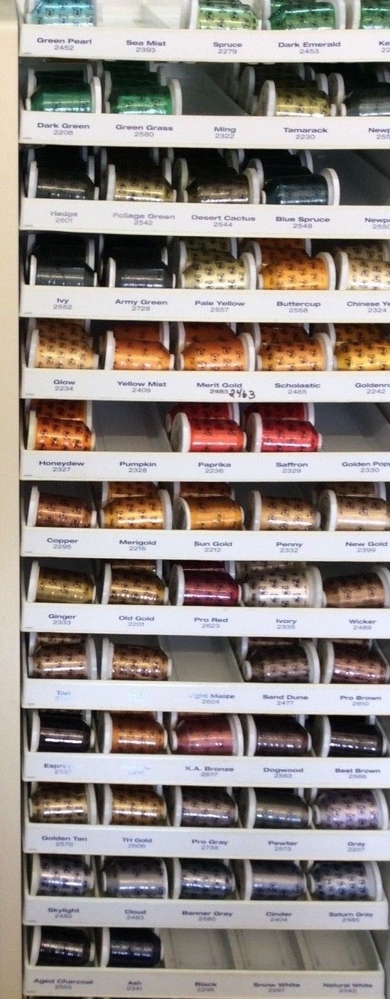 ROBISON ANTON RAYON THREAD COLLECTION 4-- MANY CHOICES-1100 YARDS
