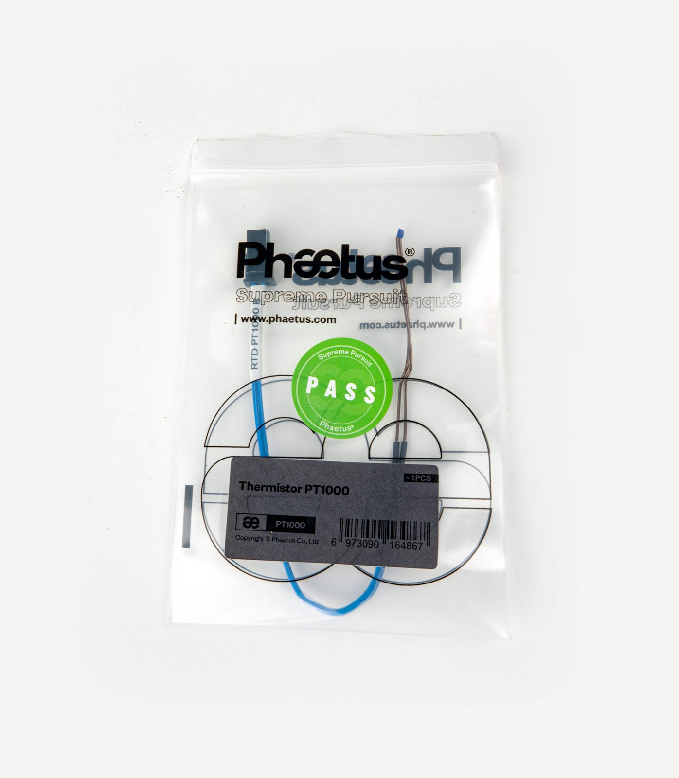 Phaetus Rapido 2 Plus 2F Thermistor PT1000 (updated)