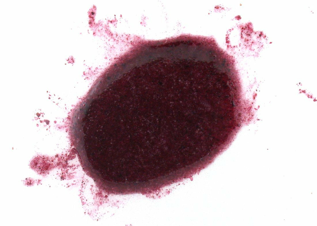 Half Pound Dyed Red Ruby Jade Inlay Sand Painting Craft Powder 2mm And Less