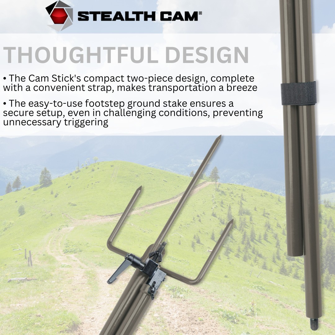 Stealth Cam Trail Camera Mount Stick 4 Pack 8 Pack Memory Card Bundle