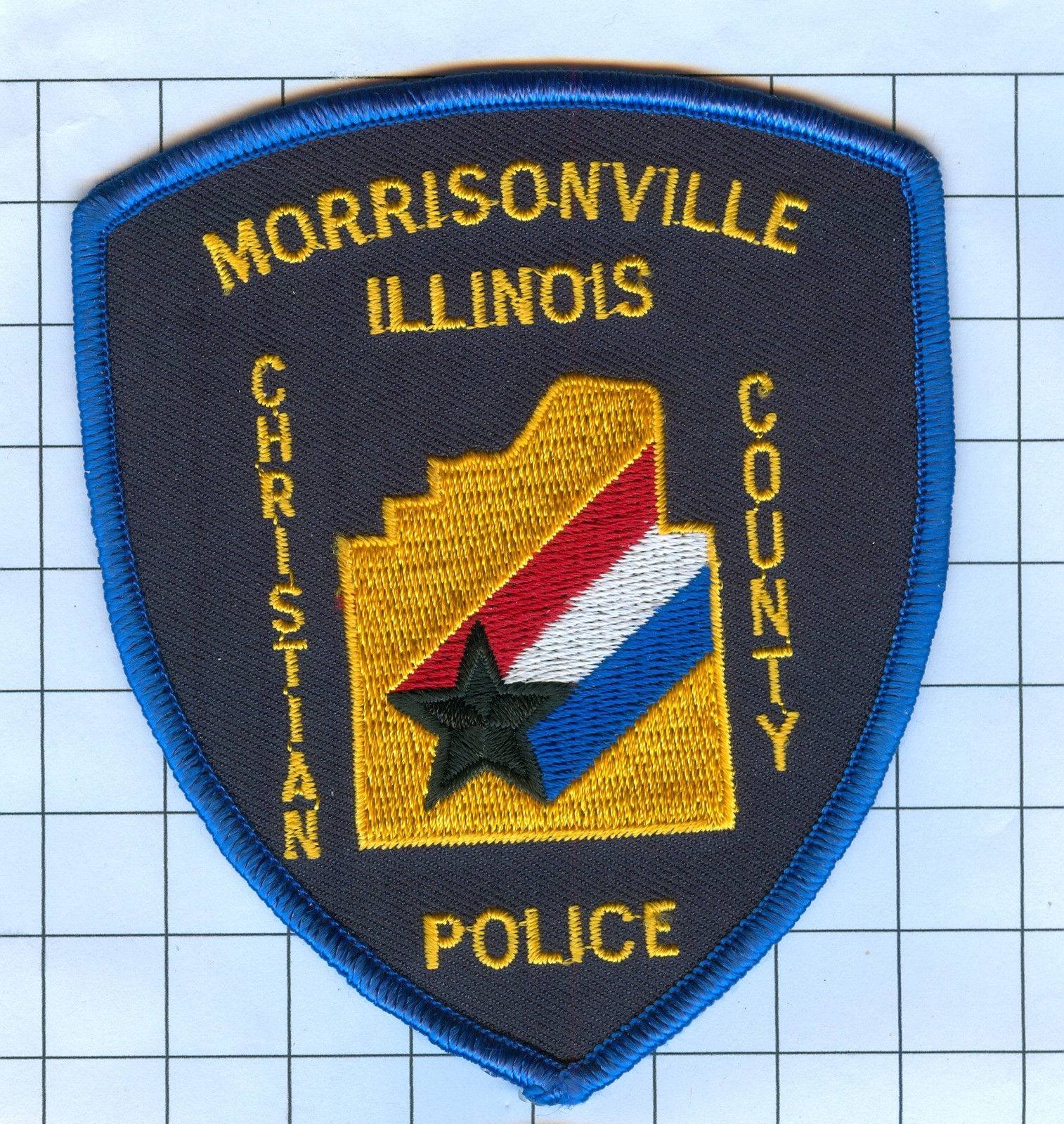 Police Patch - Illinois - MORRISONVILLE, Christian County