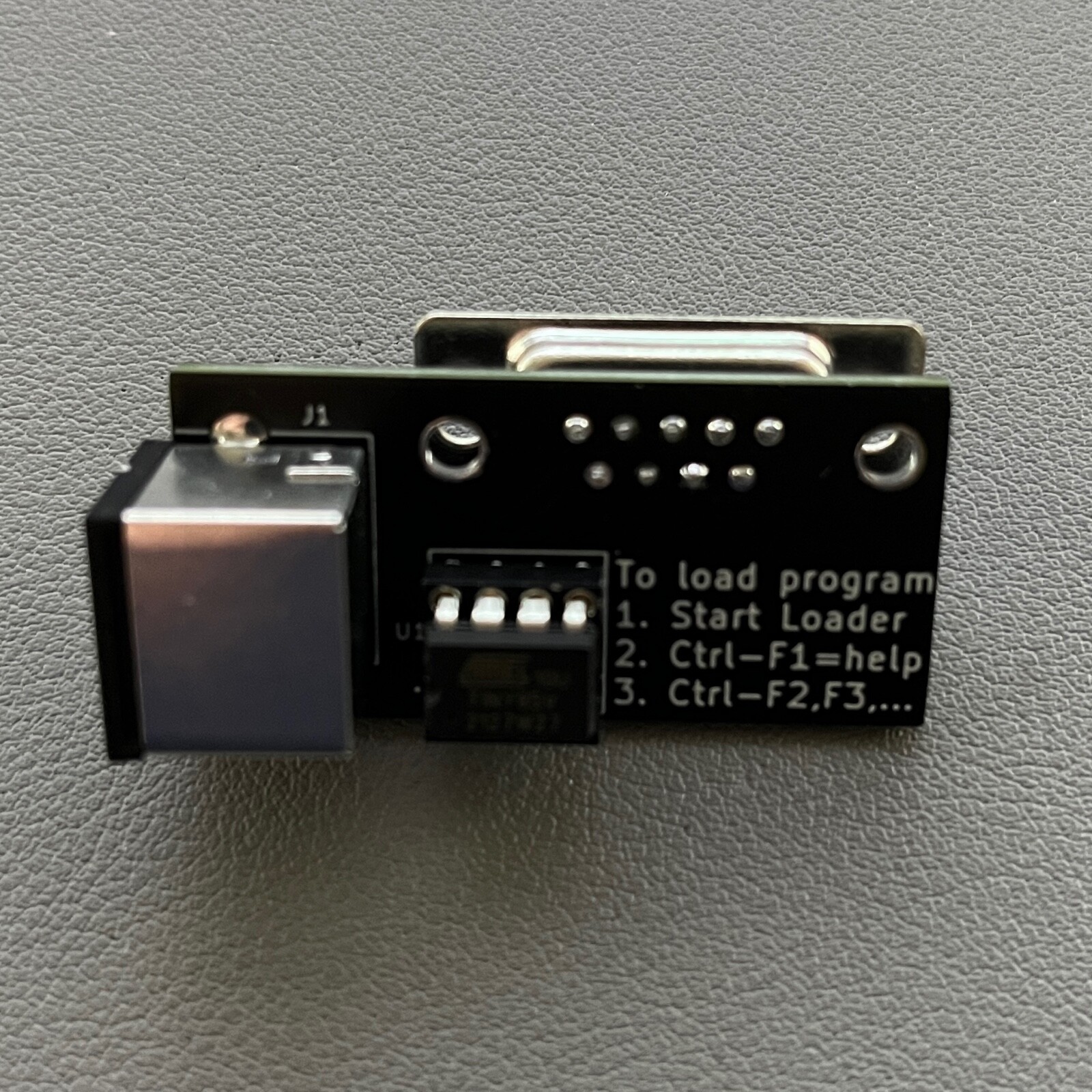 Fully Assembled Gigatron 8 Bit TTL Micro Computer with Pluggy McPlugface Adapter