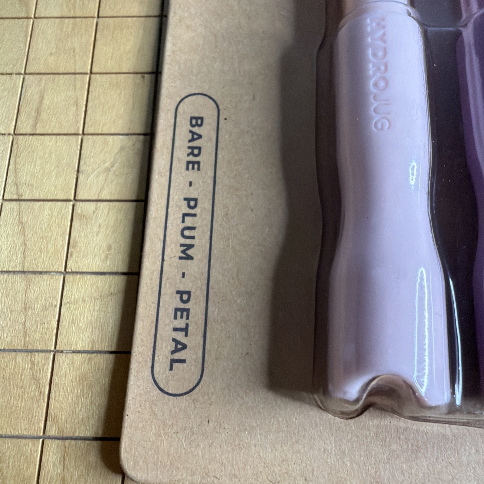 NEW HydroJug 3 Pack Replacement Straws Bare Plum Petal