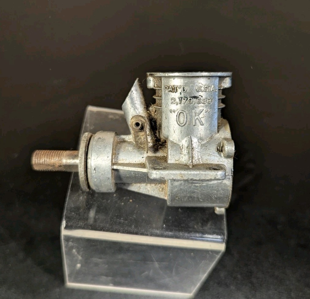 Vintage "OK" Super 60 Engine, Circa 1944.