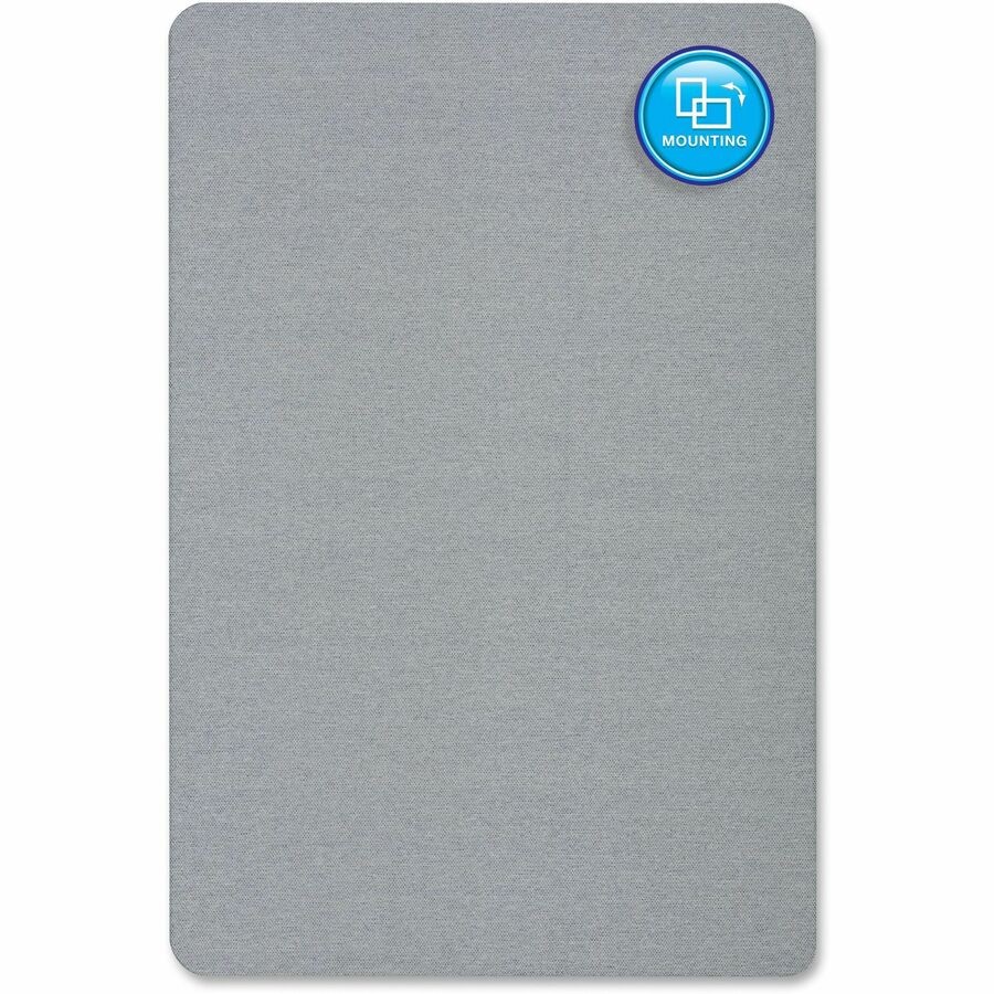 Quartet 7684BE Fabric Bulletin Board 36x48 Light Blue