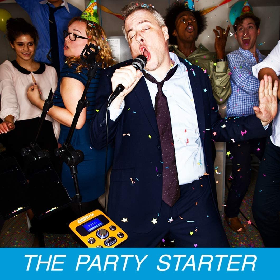 Singtrix Party Bundle, Includes All Colors: Orange, Pink, Blue & Black