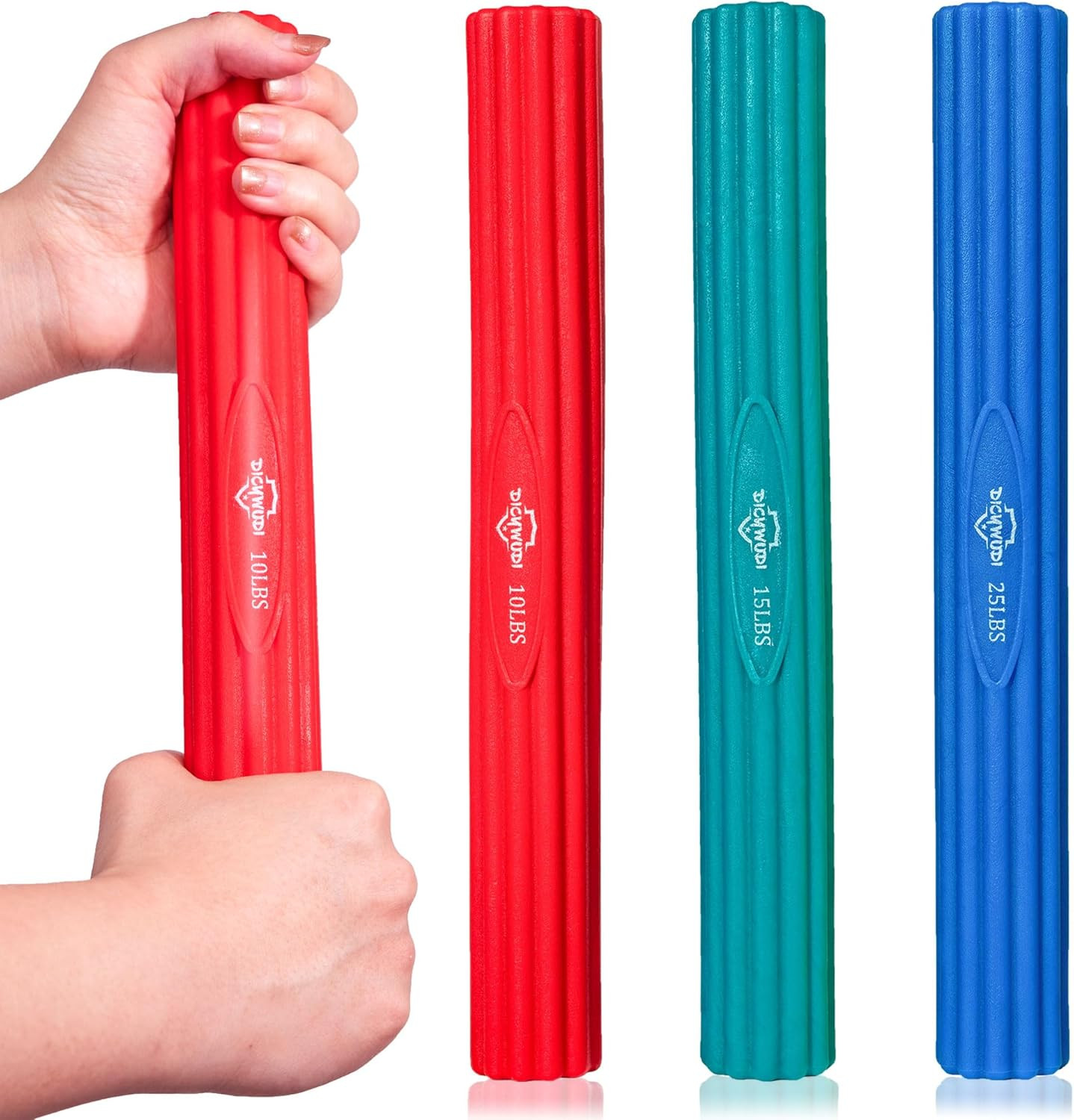 Flex Therapy Bar and Grip Strength Trainers Set, Physical Therapy & Resistance B