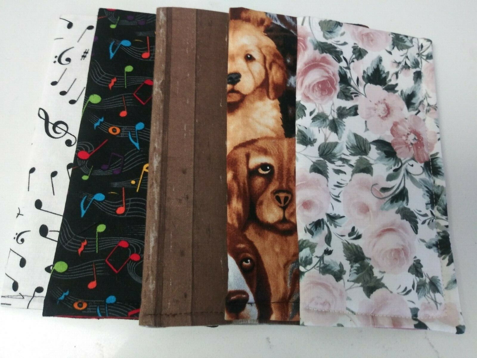 Sunglasses / Eyeglass Soft Fabric Case -Multi cotton Prints - padded and lined 