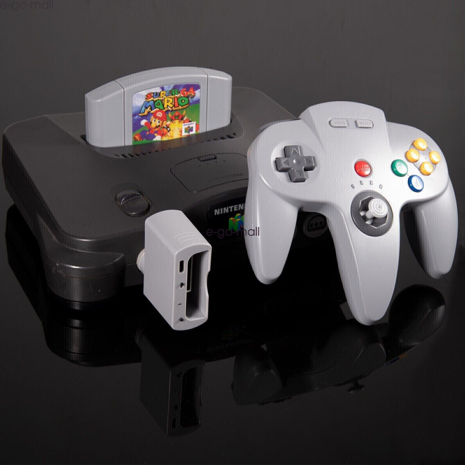 2.4G Wireless Switch Controller for Nintendo 64/Switch/PC Mac Window Rumble Pak