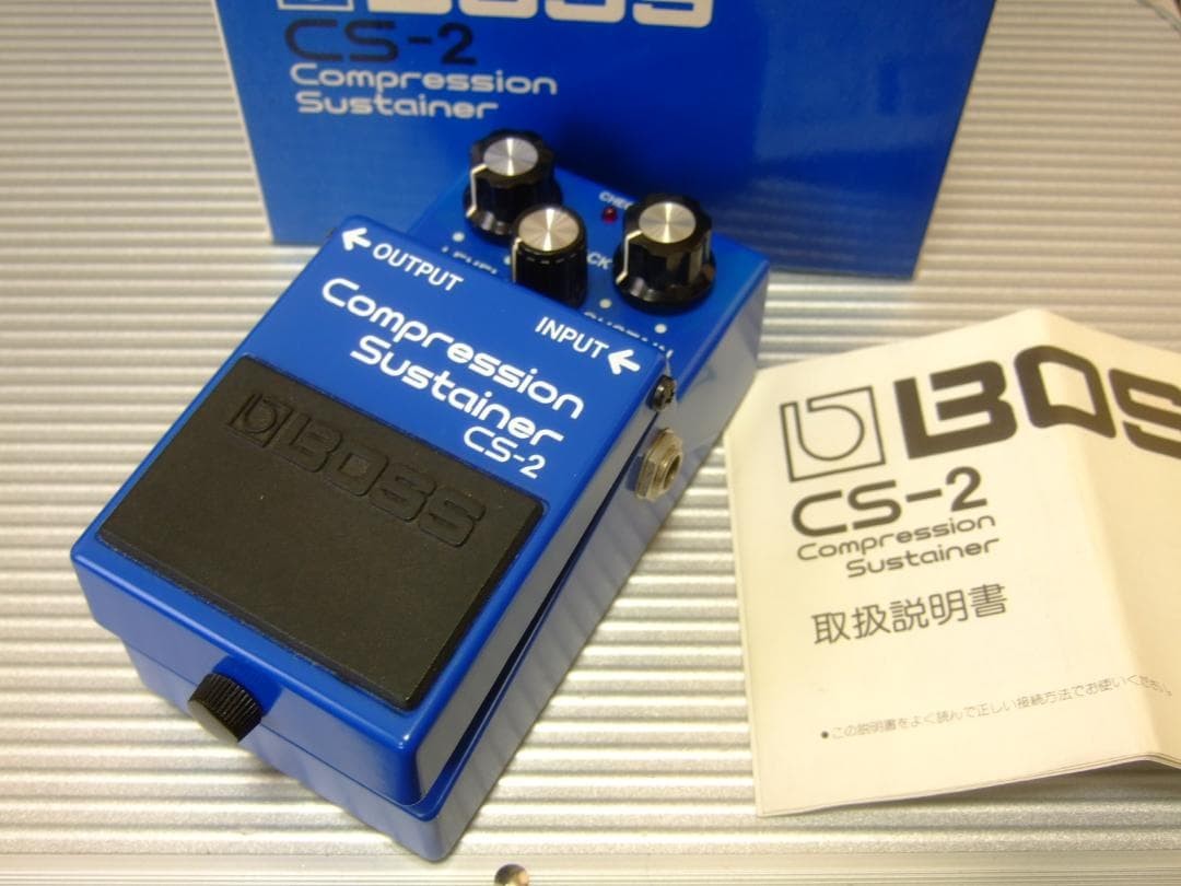BOSS CS-2 Compression Sustainer Rare Vintage 1980s