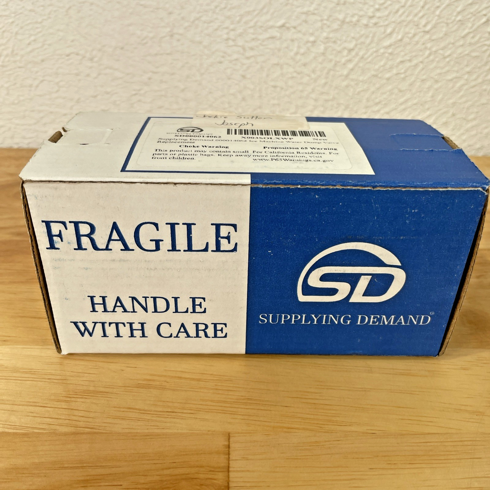 Supplying Demand Ice Machine Water Dump Valve #000014062 - New
