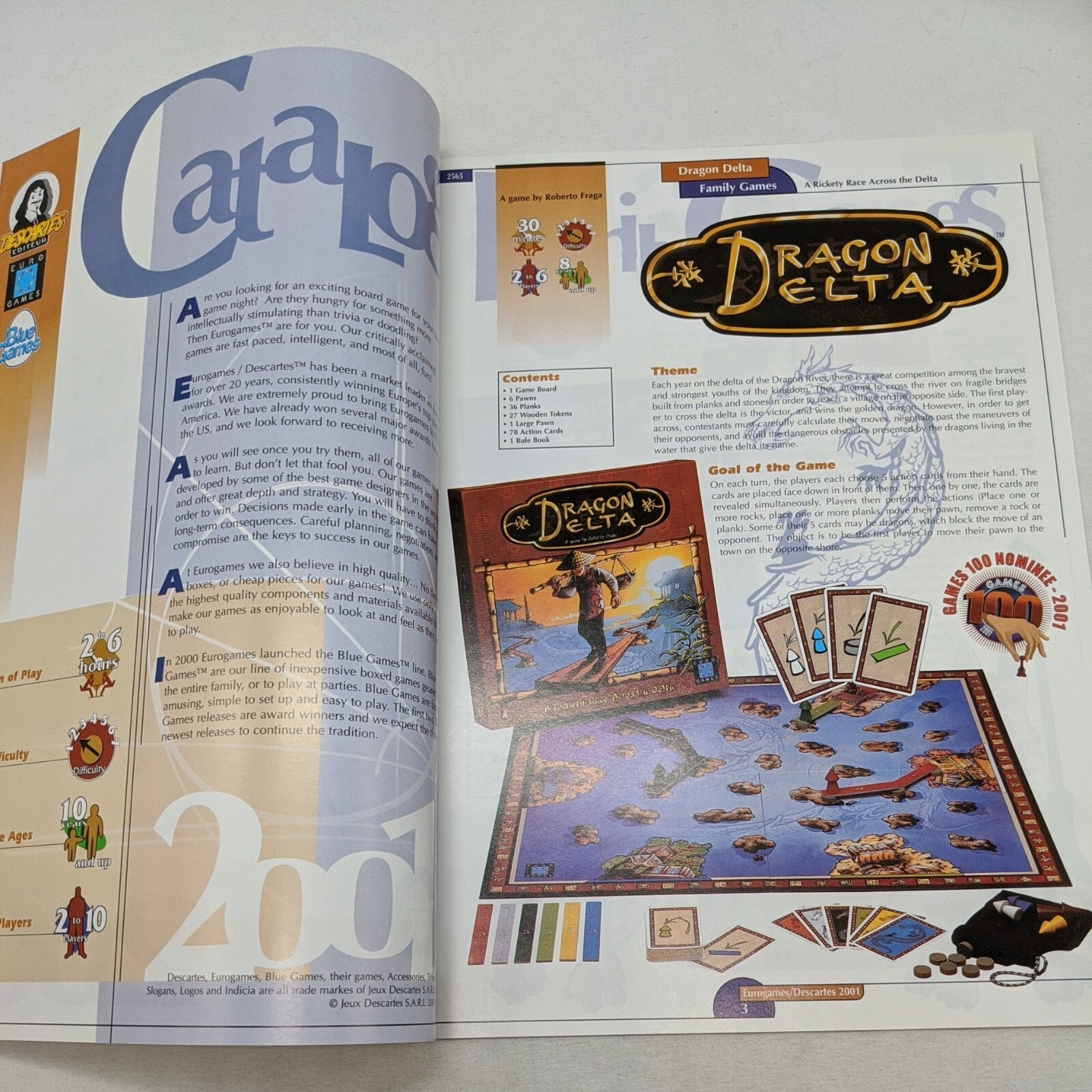 2001 Eurogames Desecrates Board Game Catalog