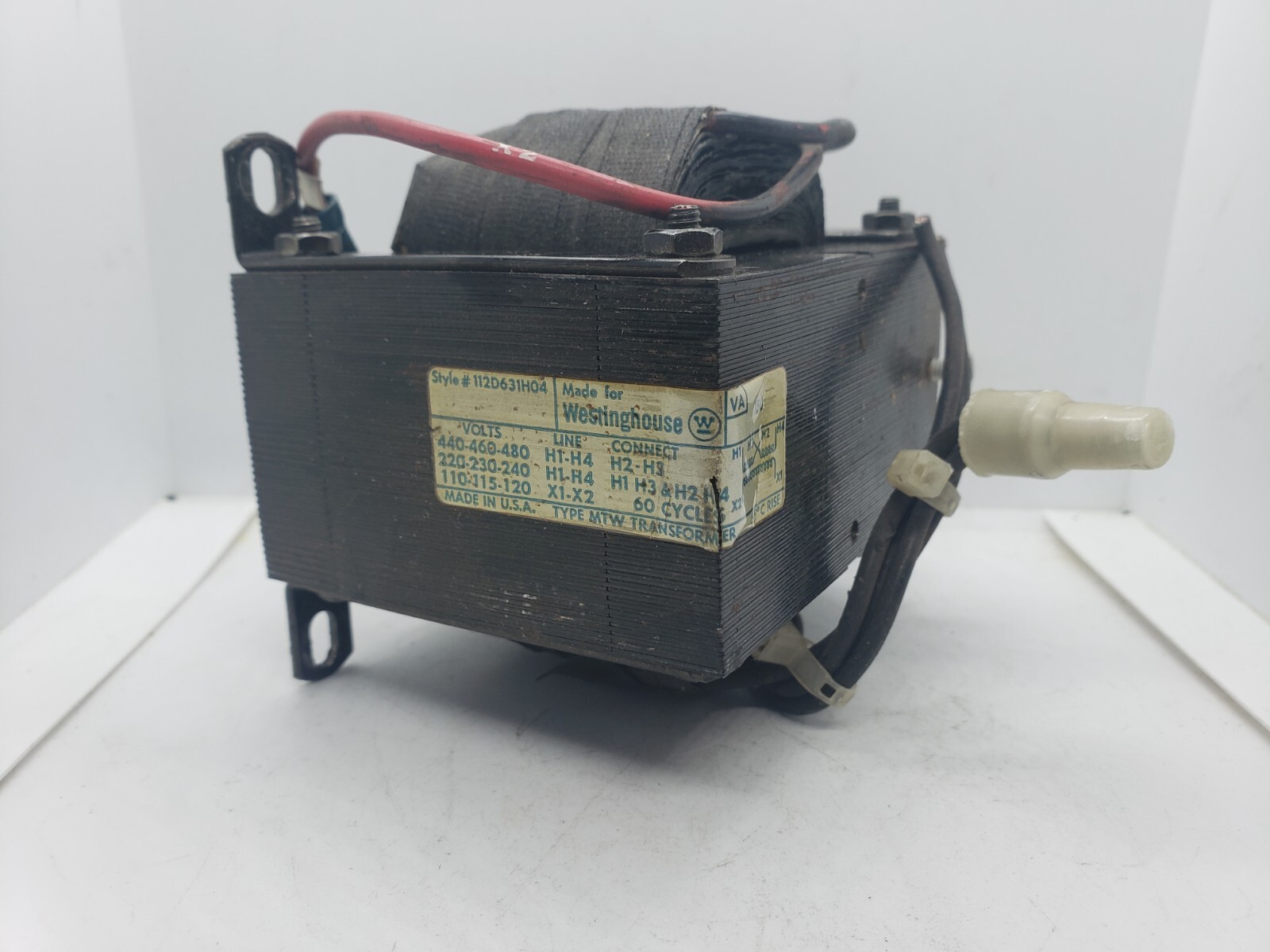 WESTINGHOUSE 112D631H04 VOLTAGE TRANSFORMER 150VA 240/480VAC