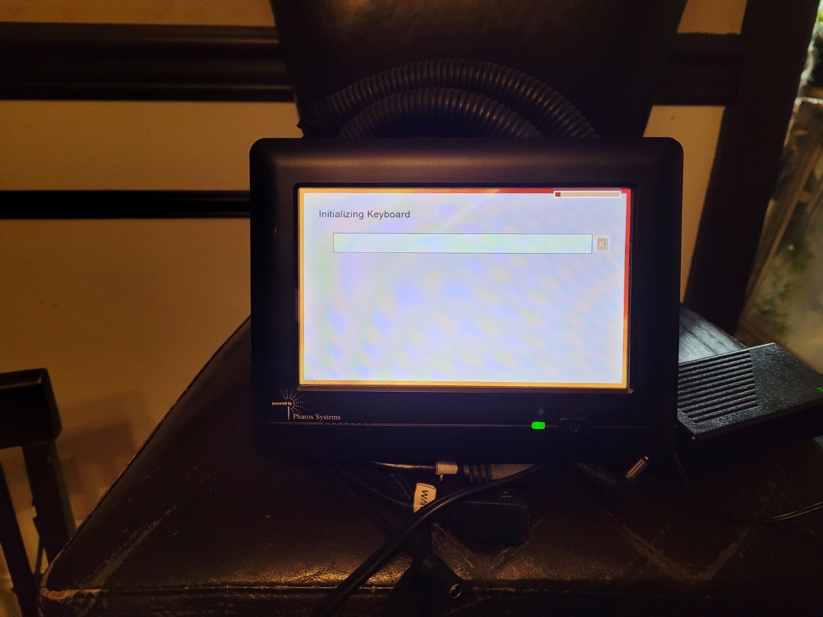 Pharos Systems Omega 200 Printer Card Management Touchscreen Mount AC Adapter