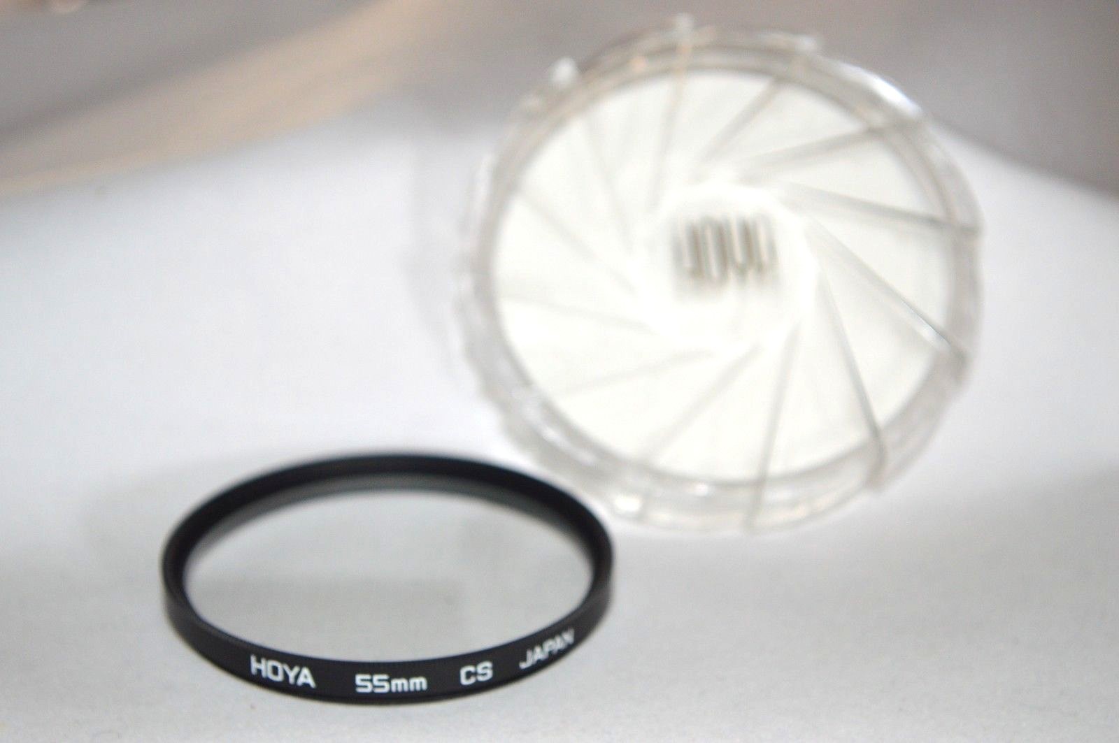 Hoya 55 mm CS (Cross Screen) Screw-In Filter with Case Made in Japan (S-112)