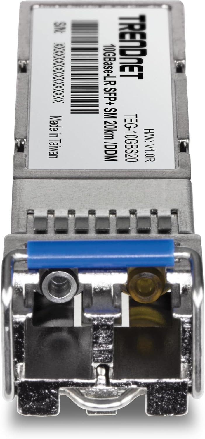 TRENDnet TEG-10GBS20, SFP+ Single Mode LC Module (20km)