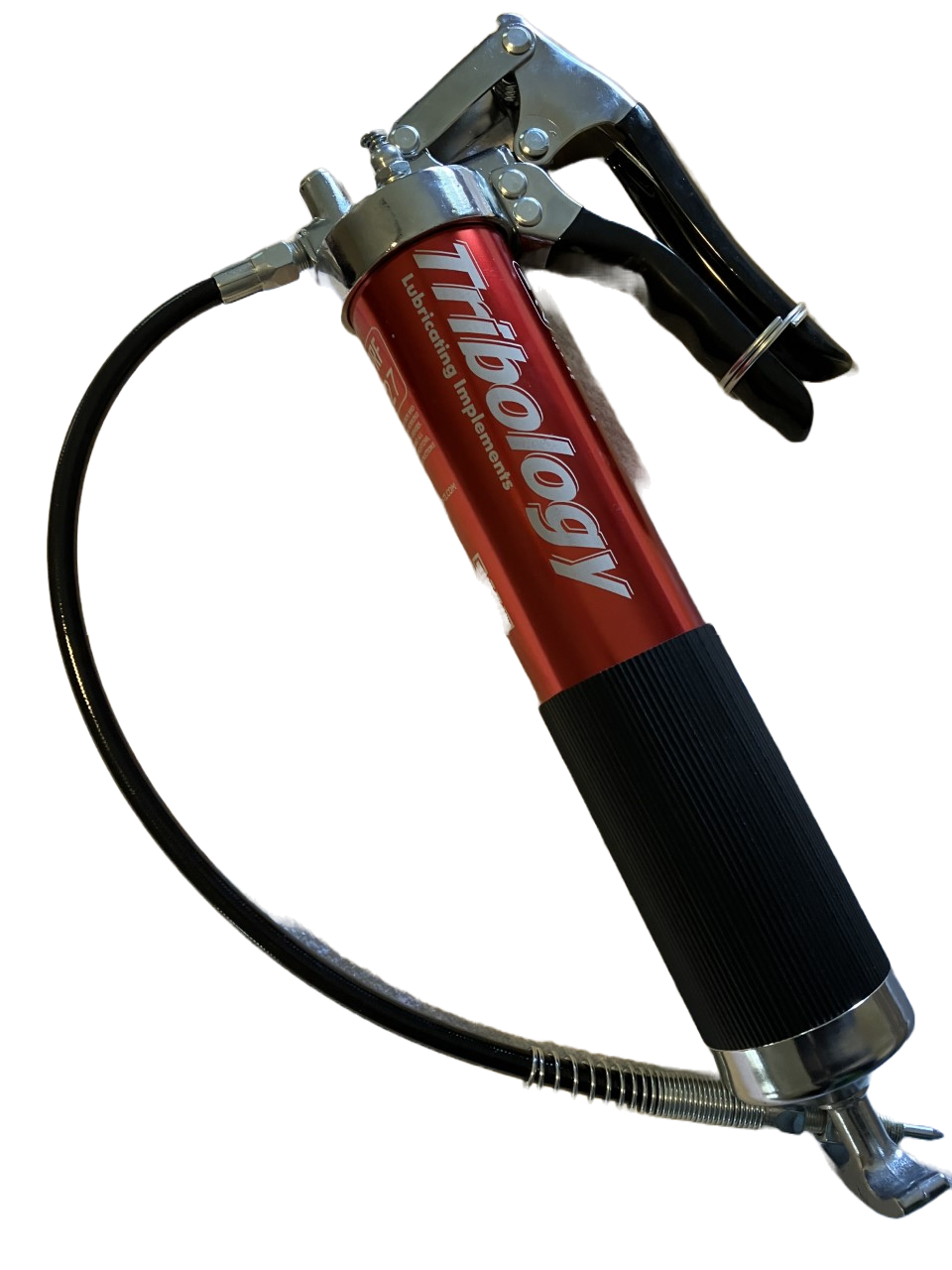Aviation, A&P 5000 PSI Pistol Grip Anodized Grease Gun MIL-SPEC Inscribed.