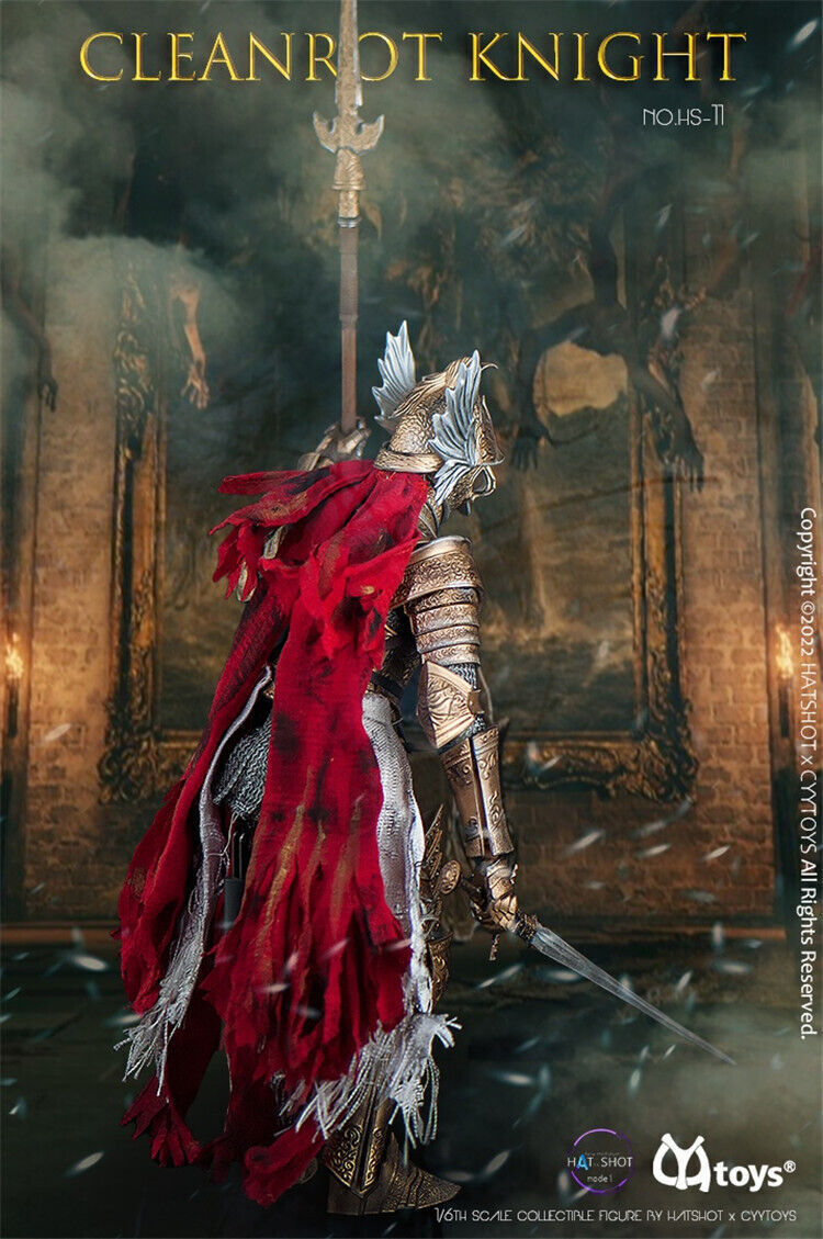 New CYYtoys & HatShot 1/6 HS-11 Cleanrot Knight 12" Action Figure Model Gift