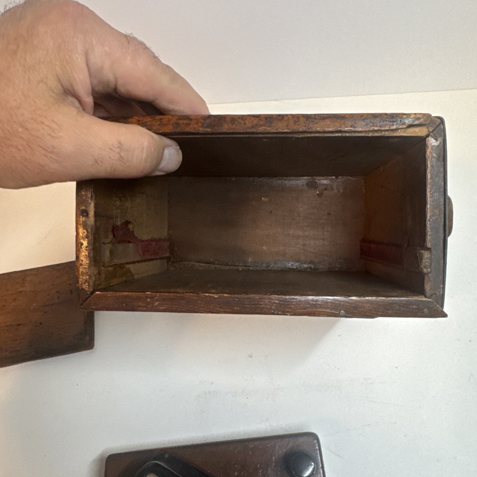 Vintage 1890s Weston Model 1 DC Voltmeter - Original Wood Case