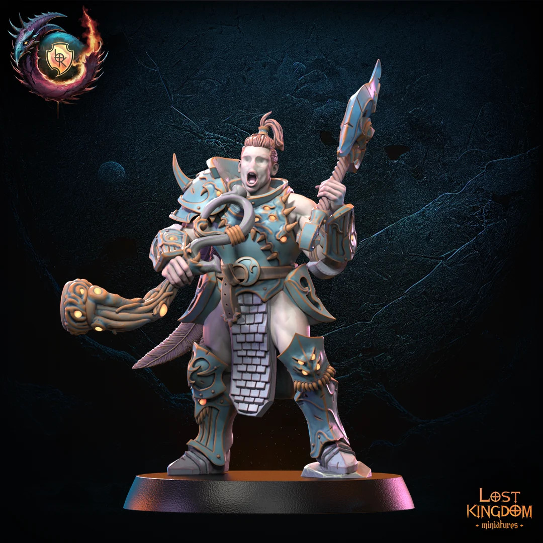Transfiguration Regiment Command Group - Resin Tabletop Miniature