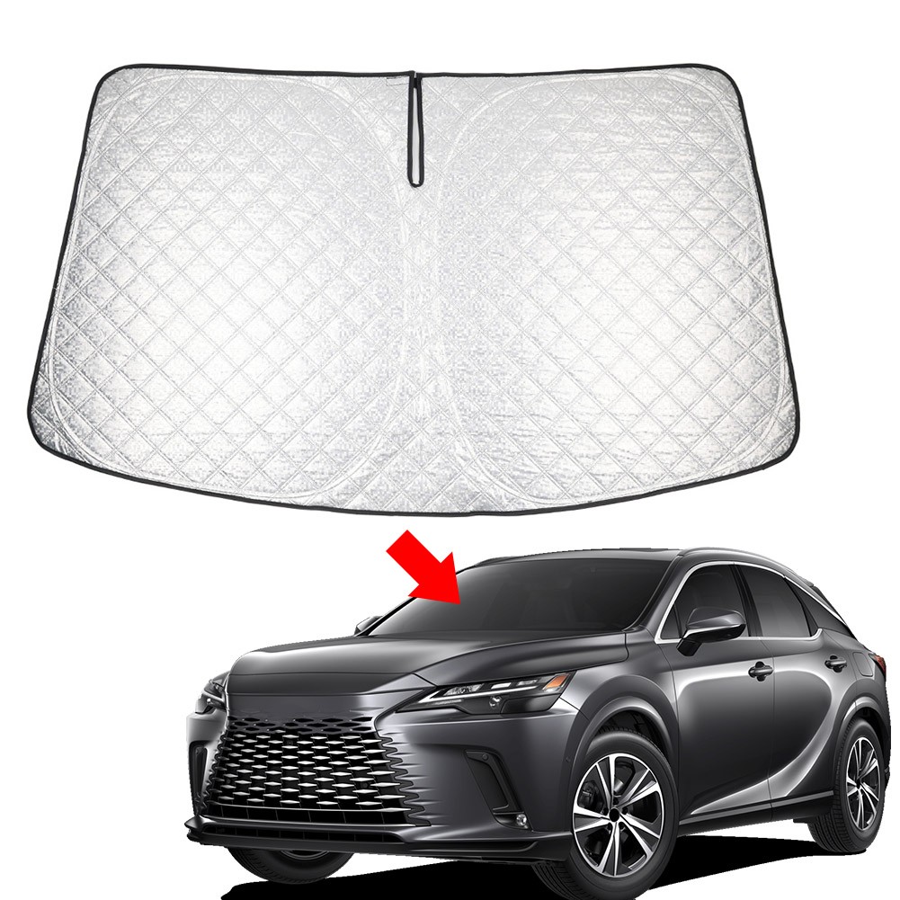 Car Foldable Windshield Sun Shade Visor Protector Fit For Lexus RX 2023+
