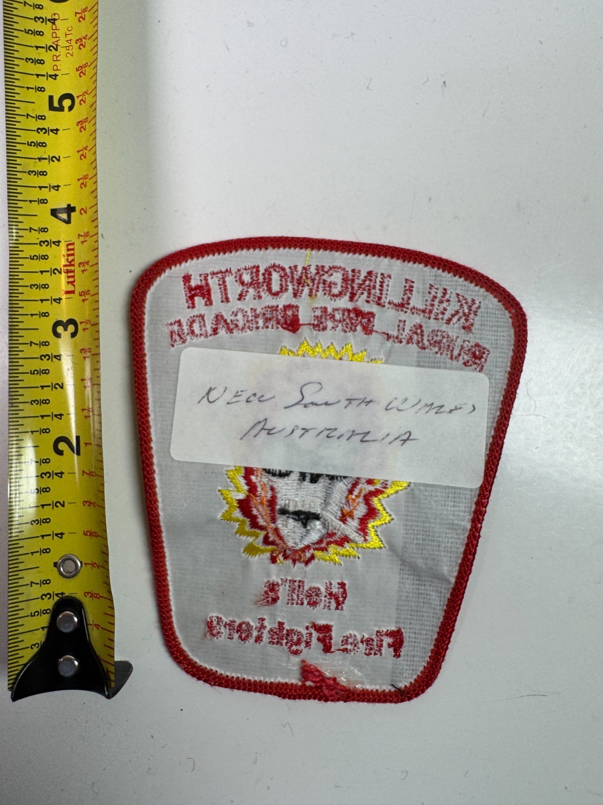 Killingworth Rural Fire Brigade NSW Australia Hells Fire Fighters Patch
