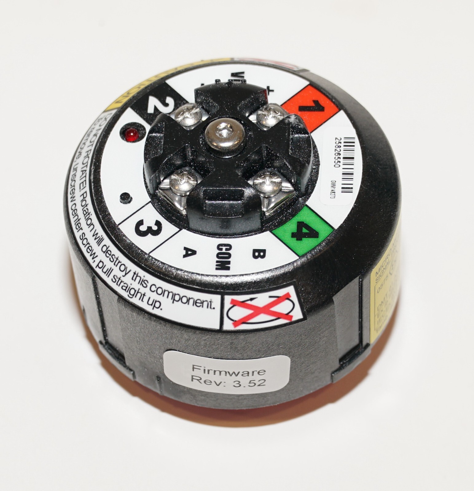 MICRO MOTION MMI-20025250 700 CORE PROCESSOR PUCK REV AC FIRMWARE V3.52 OPENSEAL