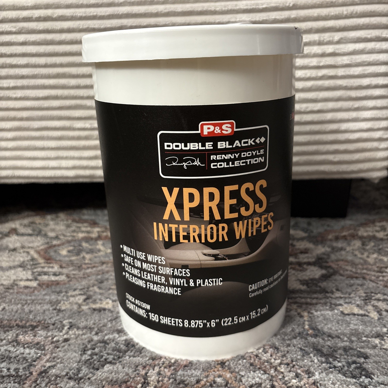 XPRESS All-in-One Interior Wipes for Cars - Safe & Effective Clean (150 Count)