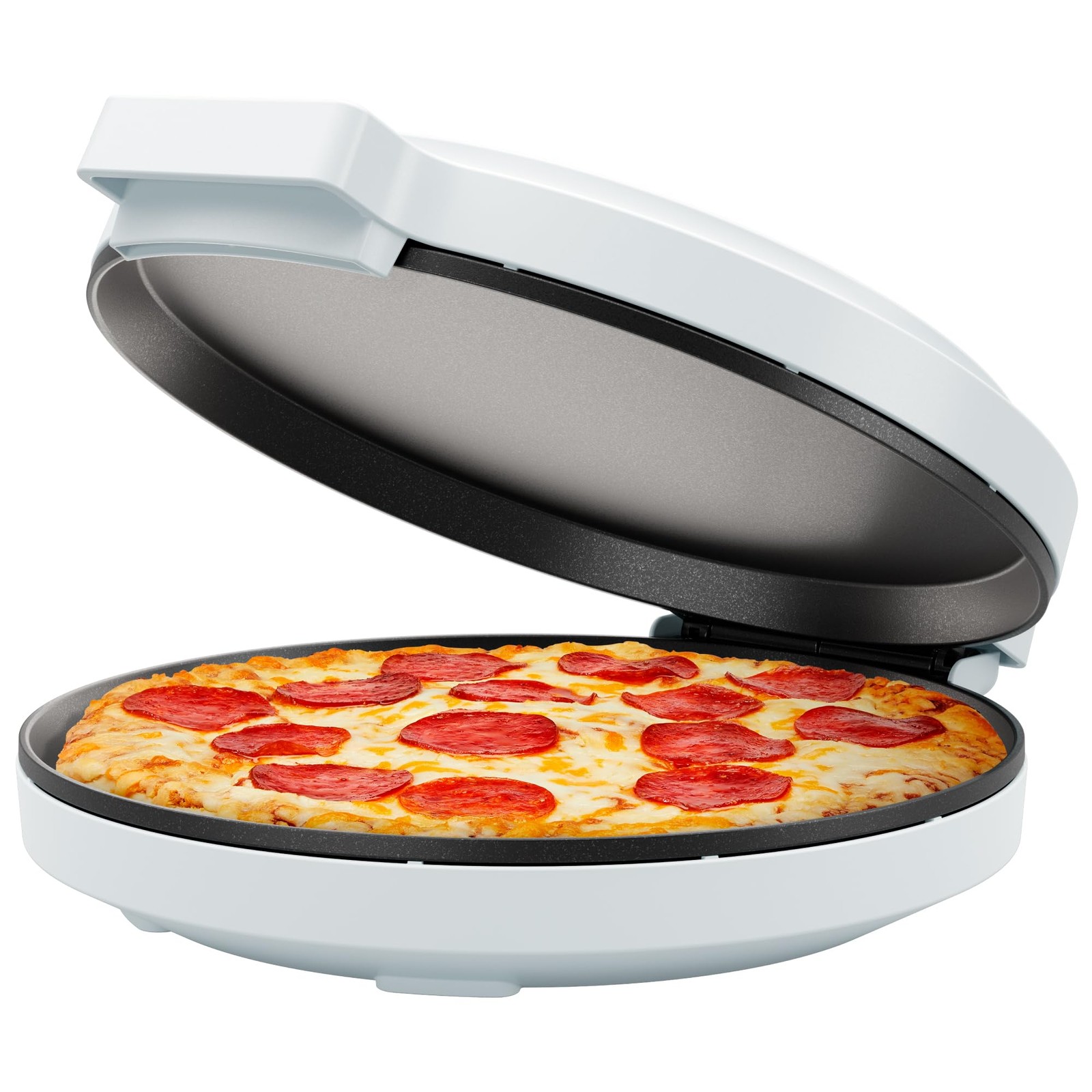 Chefman 12" Electric Pizza Oven 1440W Countertop Multi-Cooker Nonstick Plates