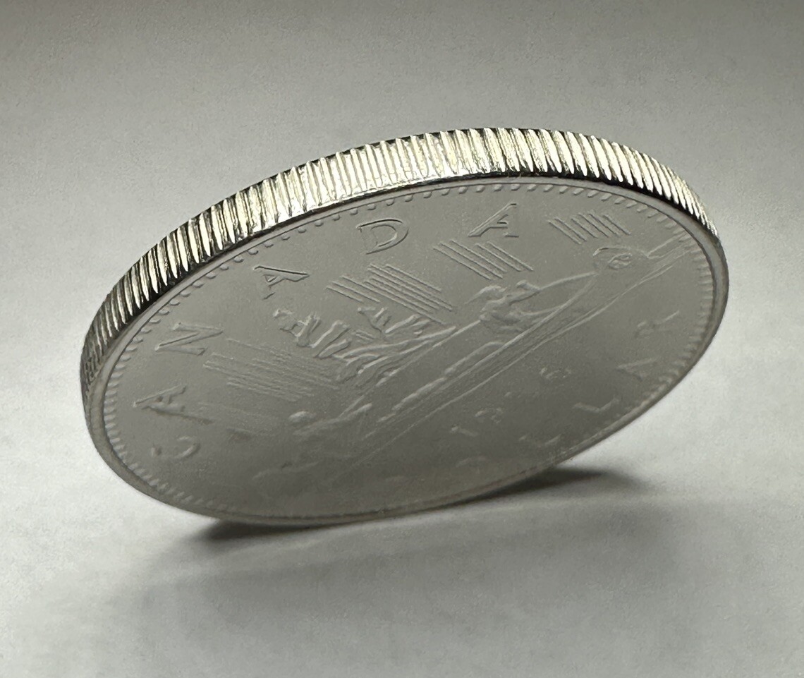 1986 Canadian Proof-Like Dollar Coin Uncirculated "KEY DATE"