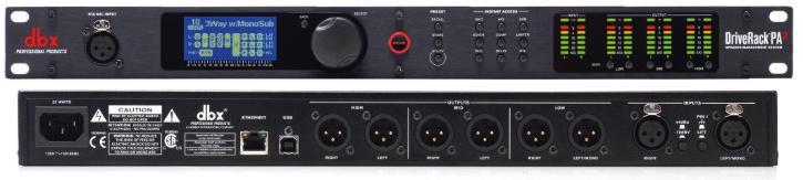 DBX DriveRack PA2 Loudspeaker Management System Processor w/Display USB (MINT)