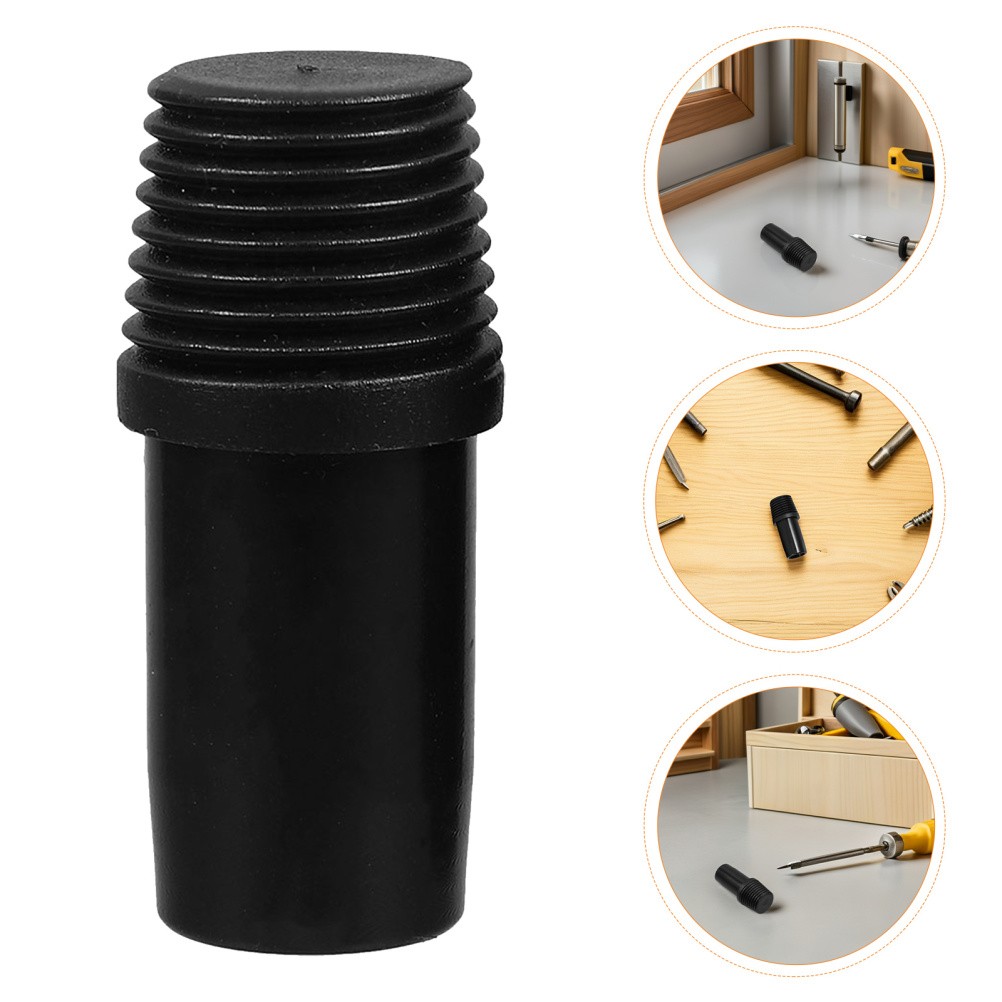 3 Pcs German Threaded Connection Parts Broom Handle Adapter Replacement