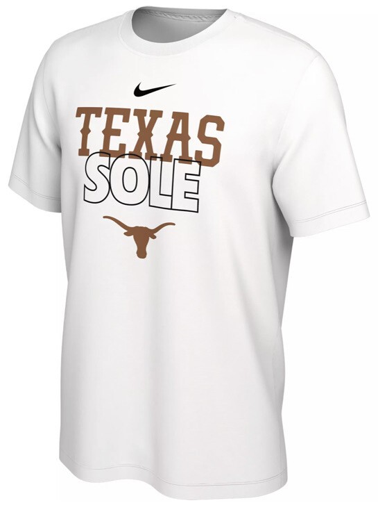 Nike Men’s Texas Longhorns Basketball March Madness Sole Bench Jersey Shirt XL