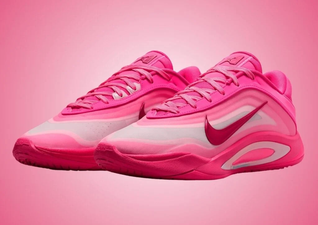A'One "Pink A'ura" A'ja Wilson Basketball HF7001-600 Size US 5.5-11 (Women Size)