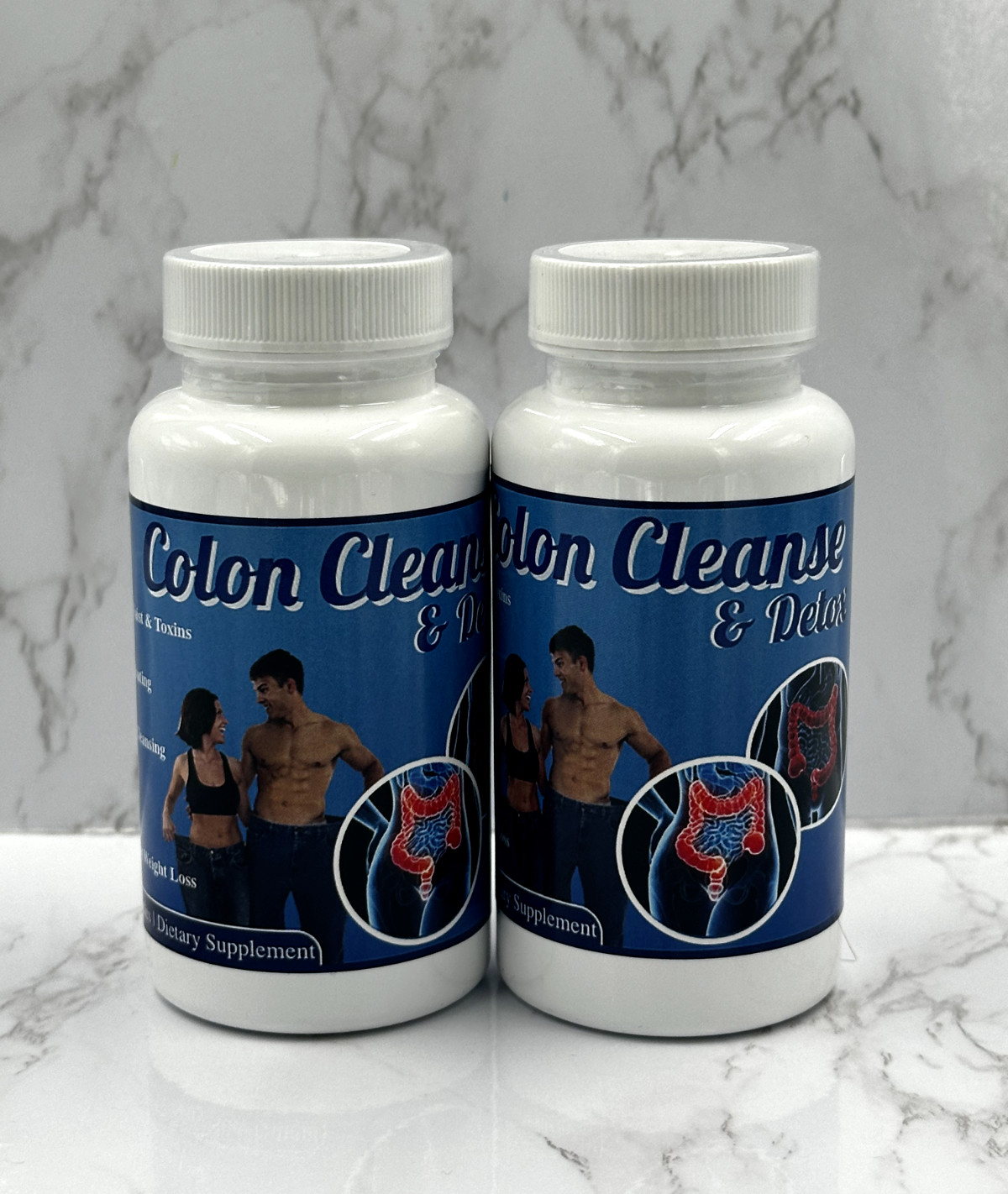 2 Detox Colon & Body Cleanse Digestive Cleansing Diet Weight Loss Remove Toxins