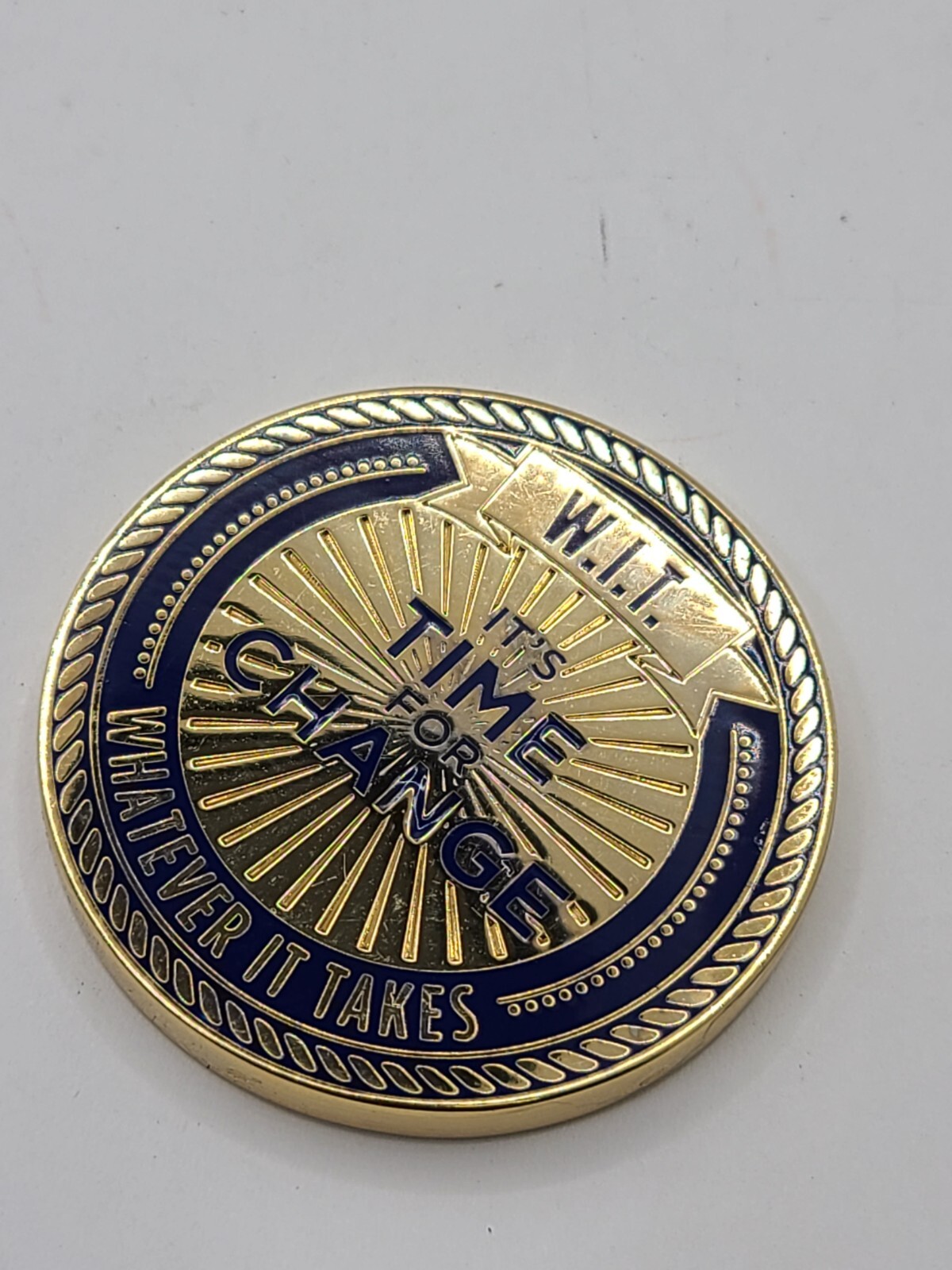 HALLMARK WHATEVER IT TAKES CHALLENGE COIN 1.6"