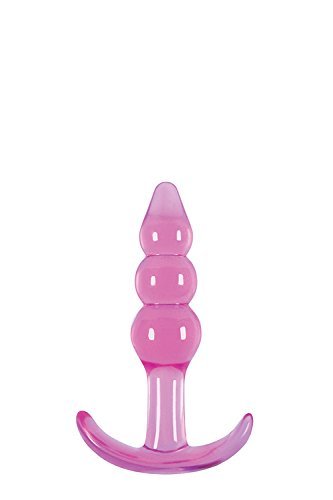 Jelly Rancher Ripple T Plug Pink 4.3 Inch